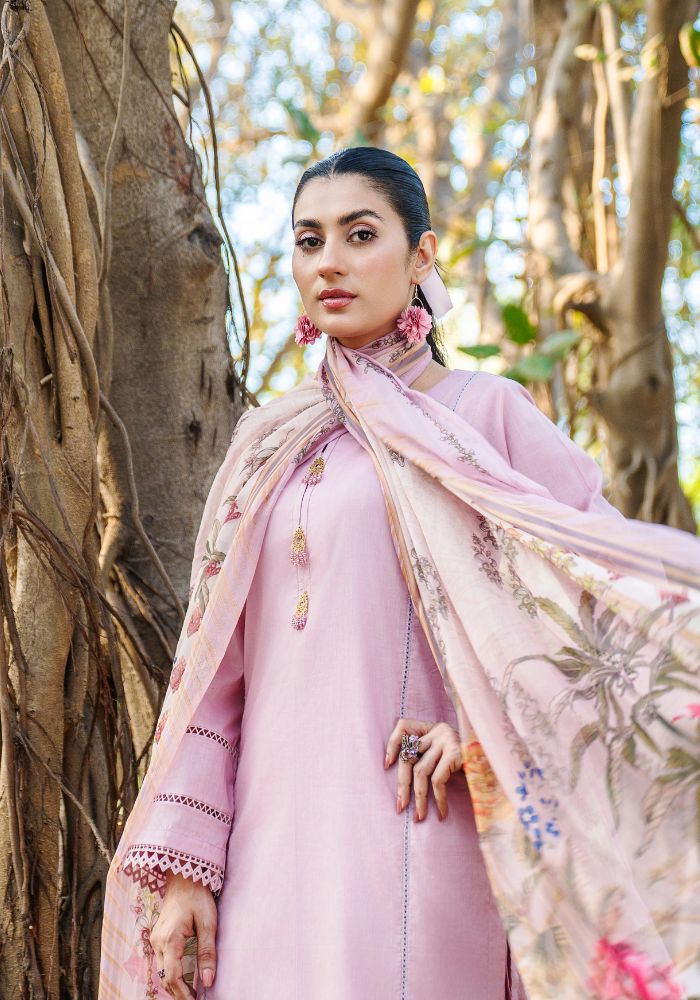 Ayat Blush – Luxury Lawn 3-Piece Suit NLC-109