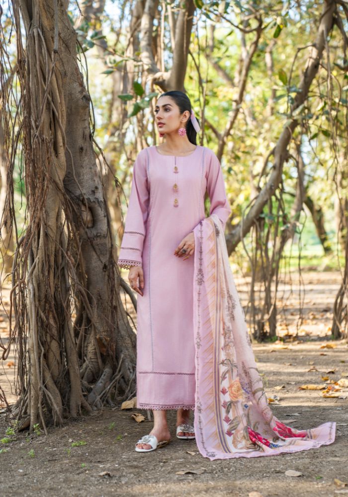 Ayat Blush – Luxury Lawn 3-Piece Suit NLC-109