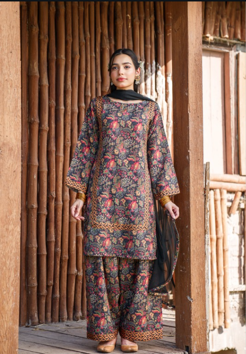 Zehra-e-Zameen – Turkish Lawn 3-Piece Suit NLC-105